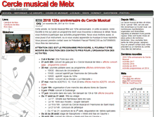 Tablet Screenshot of meix-musique.be